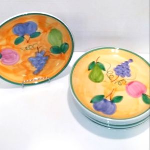 Italian Caleca salad or desert plate $5 per plate.